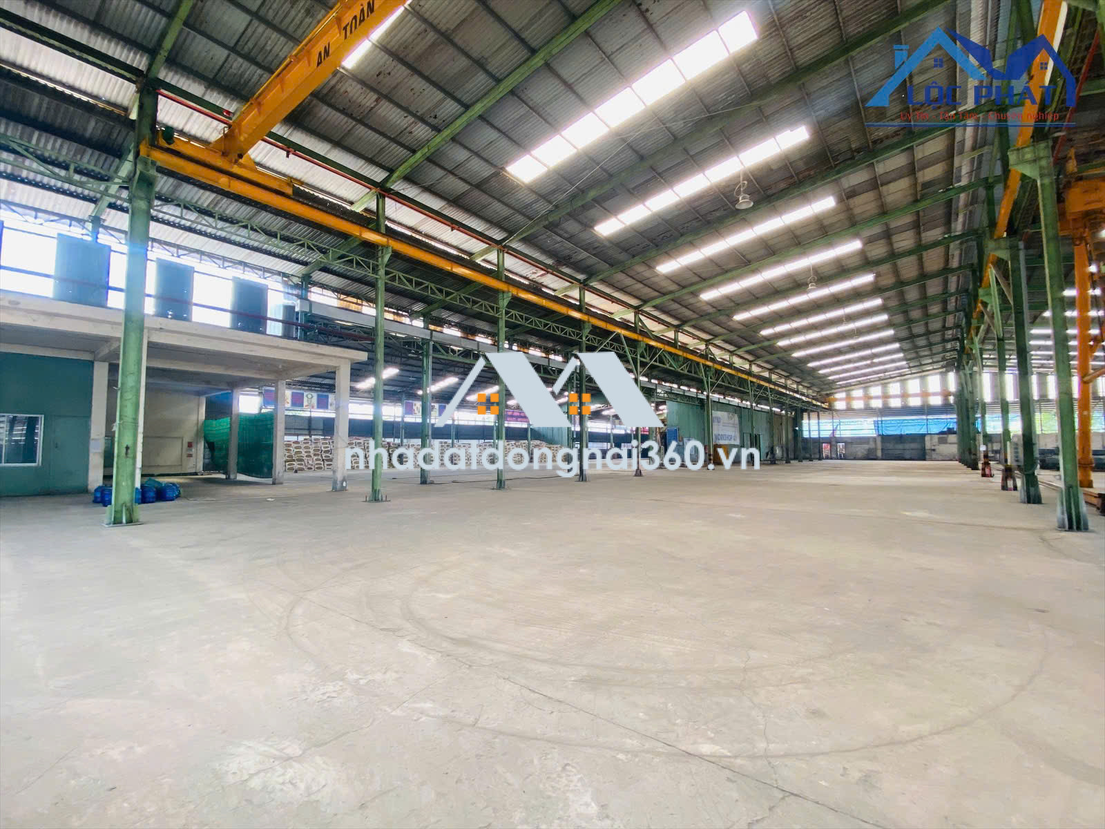 Cho thuê nhà xưởng quy mô lớn gần KCN Long Thành ĐN Giá 3 USD/m²