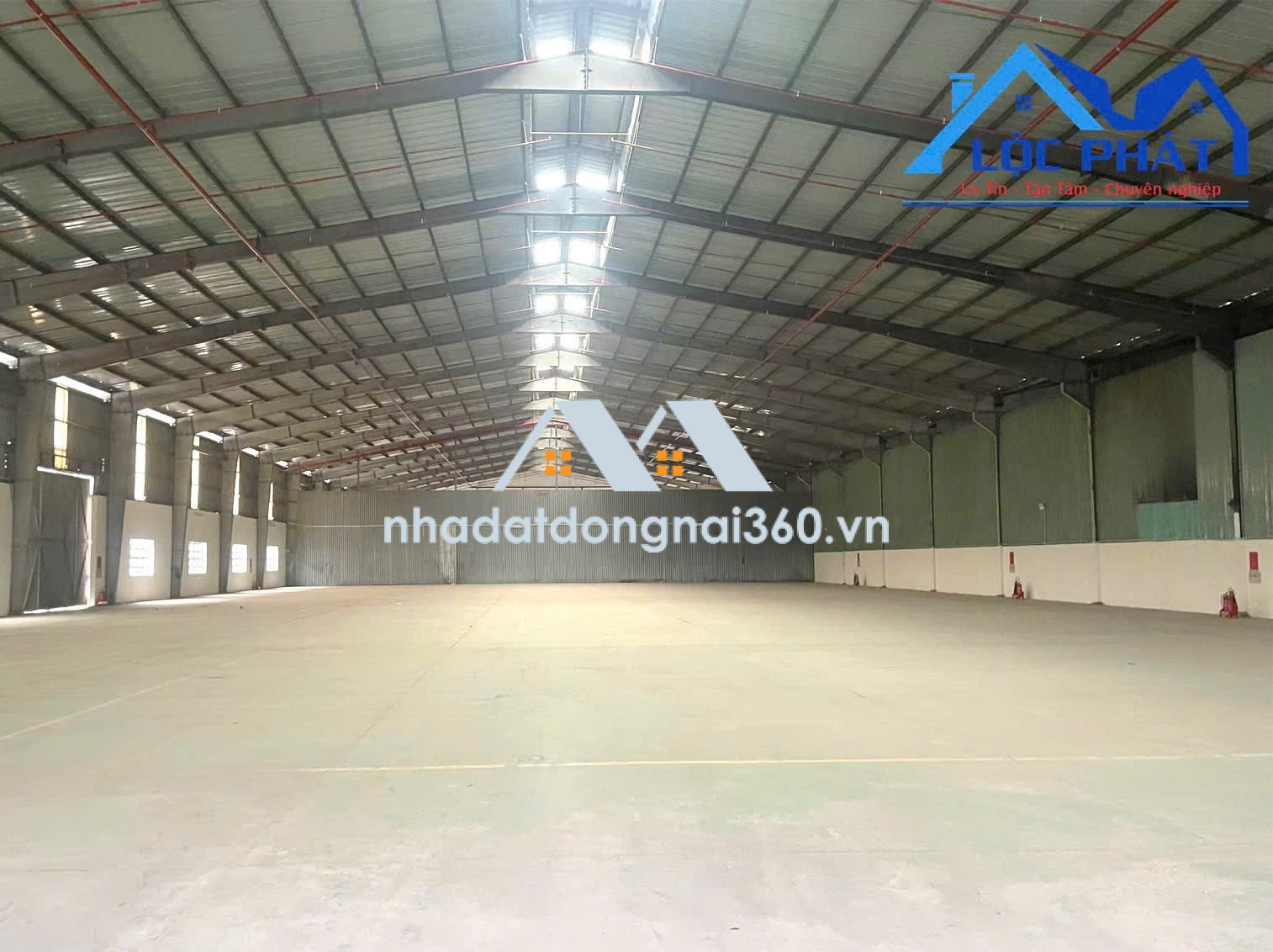 Cho thuê xưởng 1.340m2 giá chỉ 157 triệu. KCN Tam Phước-Biên Hoà-Đồng Nai