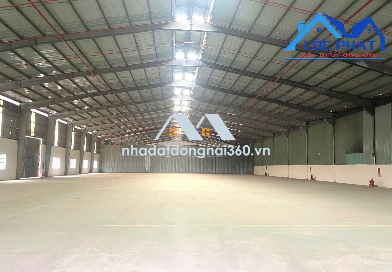 Cho thuê xưởng 1.340m2 giá chỉ 157 triệu. KCN Tam Phước-Biên Hoà-Đồng Nai