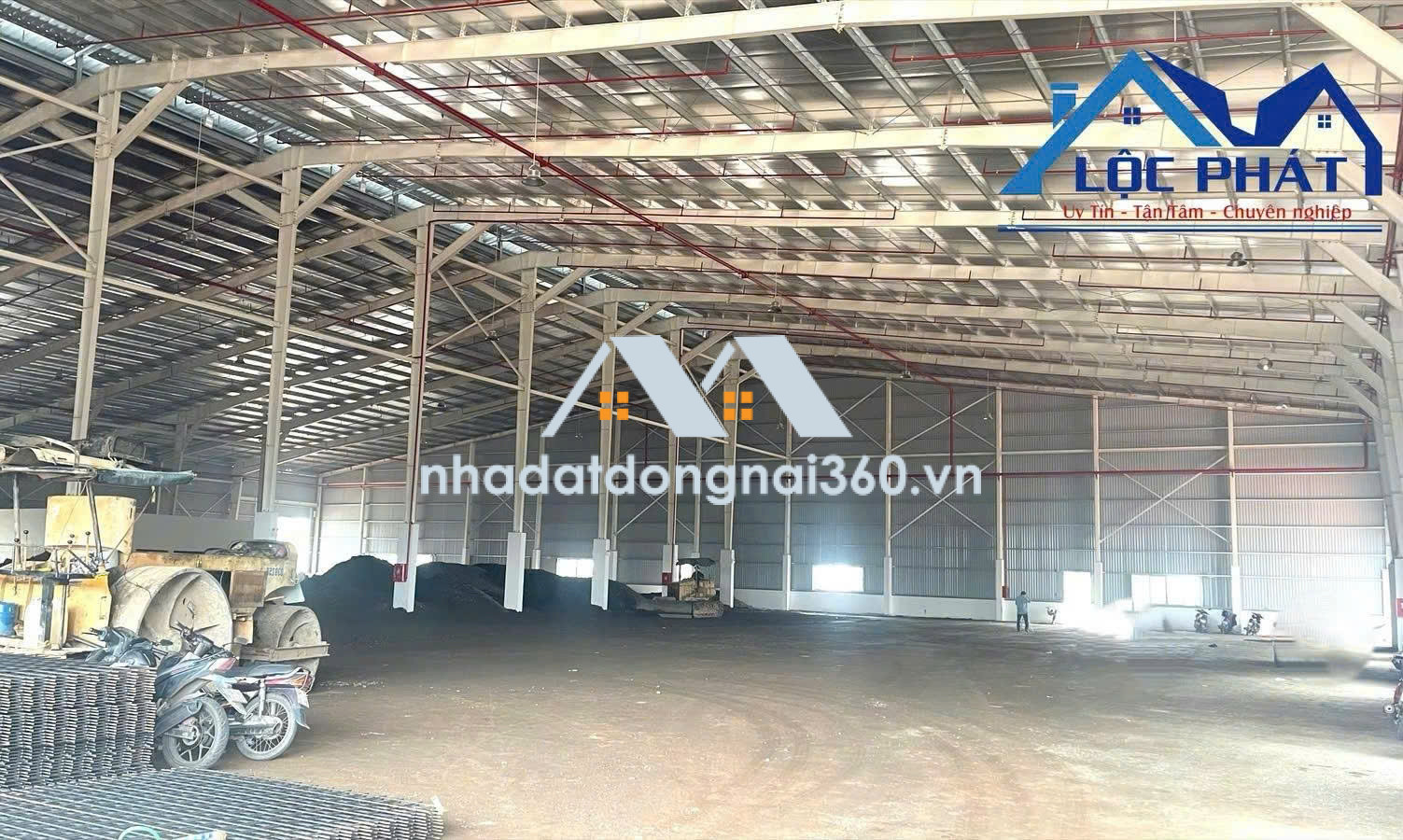 Cho thuê nhà xưởng 6.000m2 giá chỉ 375 triệu. gần KCN Biên Hòa-Đồng Nai