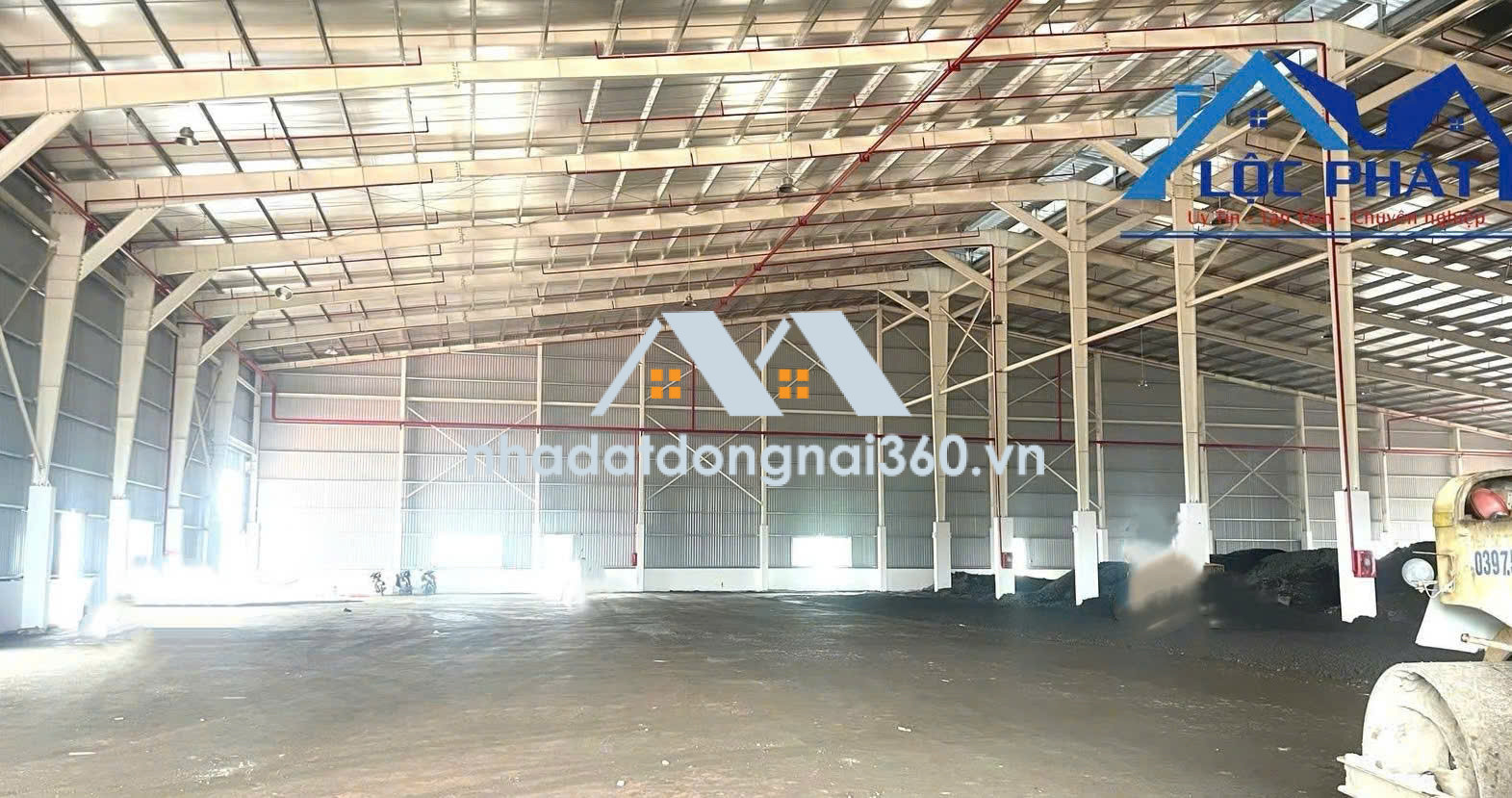 Cho thuê nhà xưởng 6.000m2 giá chỉ 375 triệu. gần KCN Biên Hòa-Đồng Nai