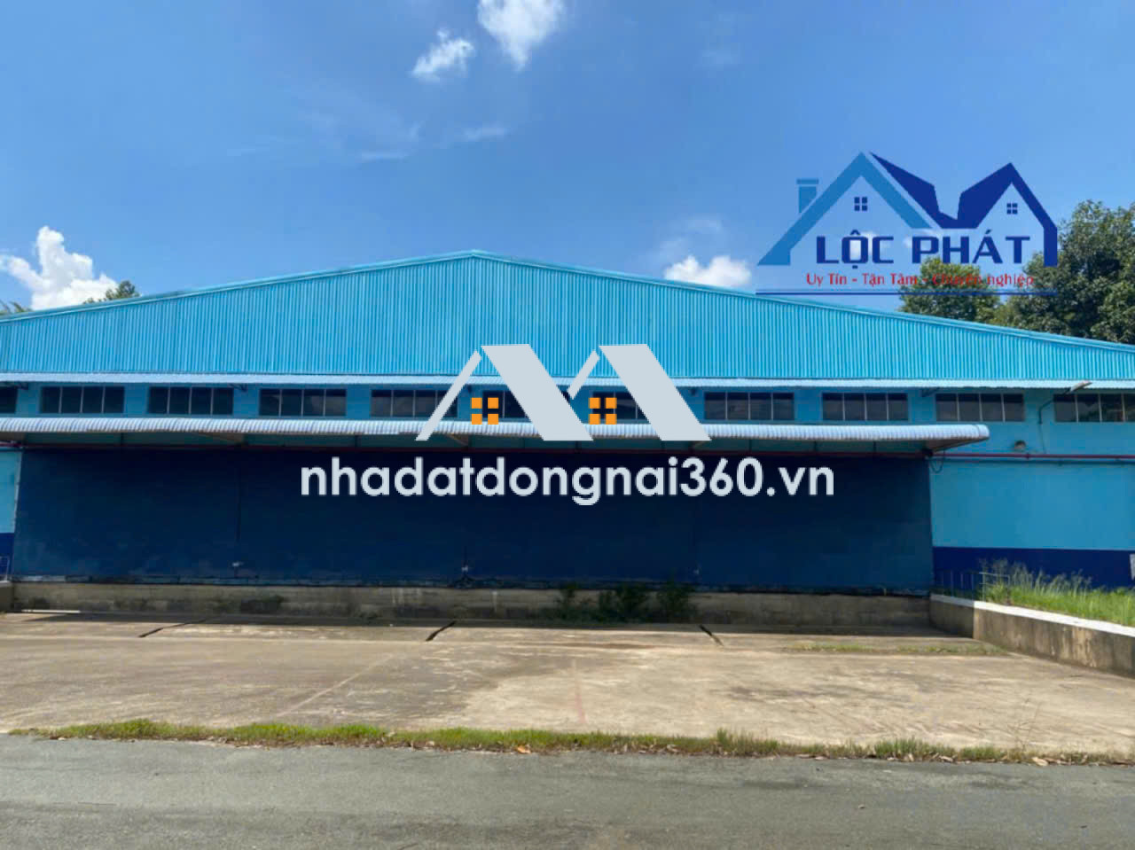 Cho thuê nhà xưởng 6.650m2 giá chỉ 725 triệu. KCN Nhơn Trạch-Đồng Nai