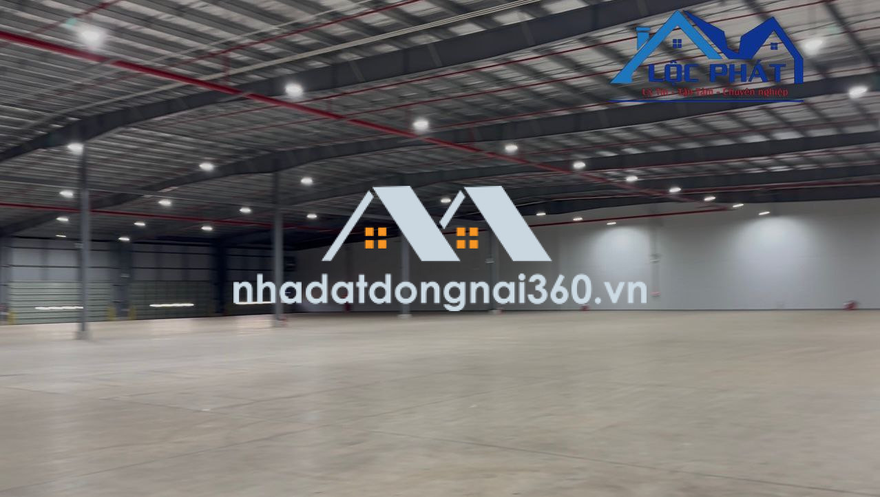 Cho thuê 2 nhà xưởng 16.000m² chuẩn KCN Long Thành, Đồng Nai