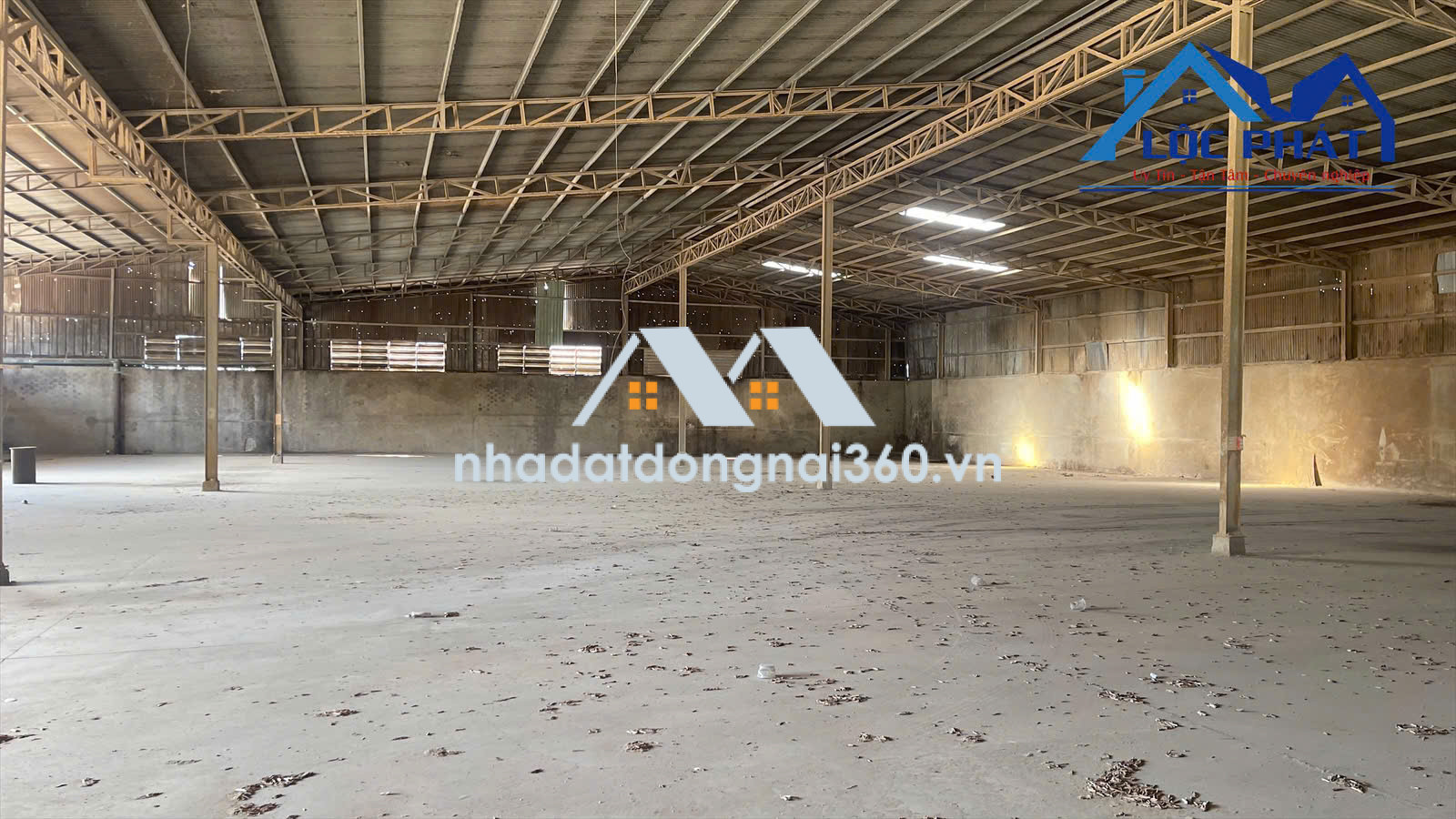 Cho thuê kho, nhà xưởng tại Phường Trấn Biên, Đồng Nai giá 60 Triệu /táng