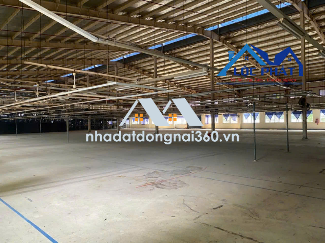 Cho thuê kho, nhà xưởng tại Xã Nhơn Trạch, Đồng Nai giá 740 Triệu