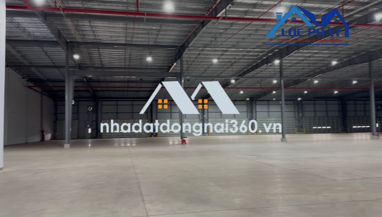 Cho thuê nhà xưởng 16.000m2 giá 2,2 tỷ. KCN Long Thành-Đồng Nai