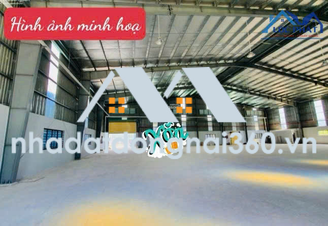 Cho Thuê nhà Xưởng 6000m2 Long Bình, Đồng Nai giá 75k/m2.