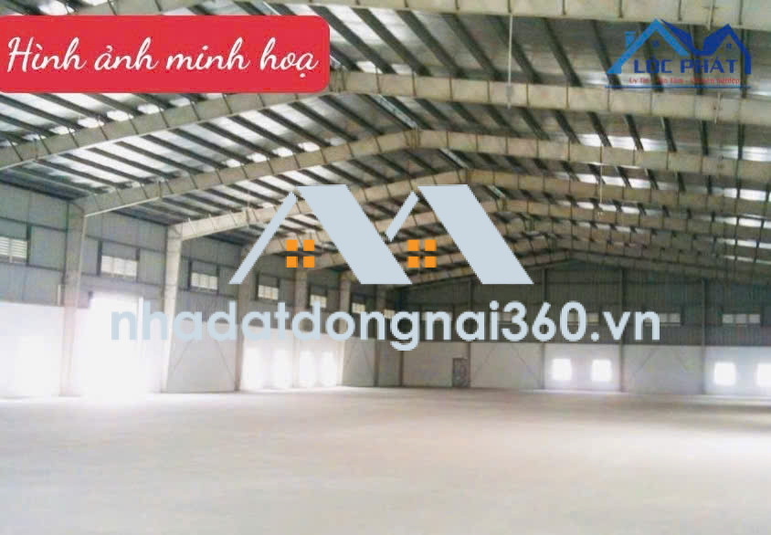 Cho Thuê nhà Xưởng 6000m2 Long Bình, Đồng Nai giá 75k/m2.