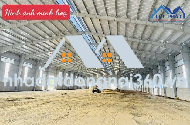 Cho Thuê nhà Xưởng 6000m2 Long Bình, Đồng Nai giá 75k/m2.