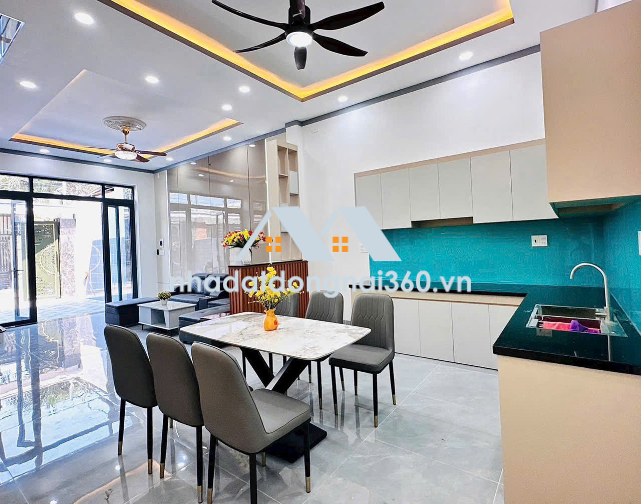 Bán nhà riêng đẹp, 2 tầng tại Trảng Dài, Biên Hòa. 4,29 tỷ, 105m2