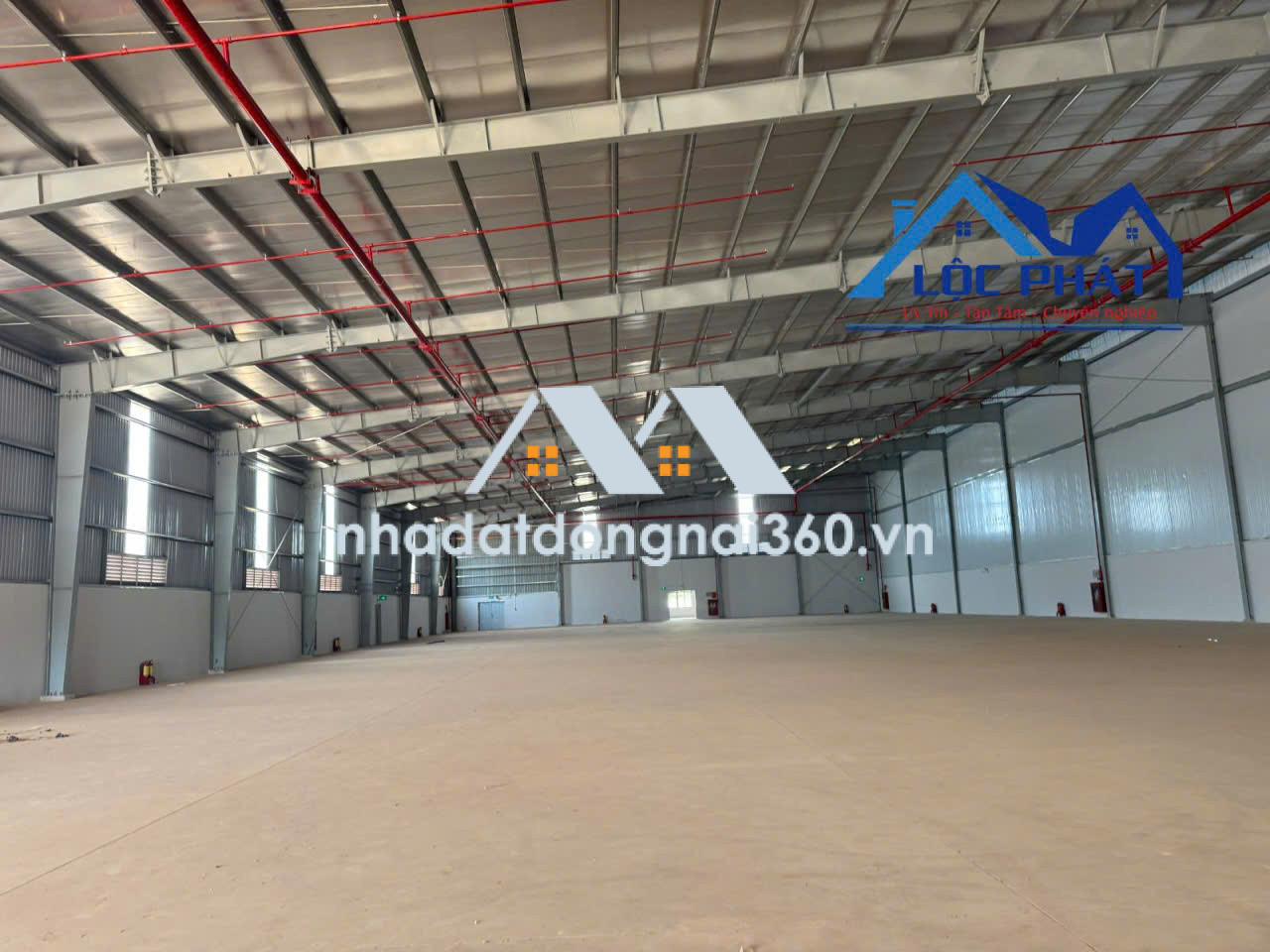 Cho thuê nhà xưởng 2.650m2 giá chỉ 3,8 $/m2. trong KCN Long Khánh-Đồng Nai