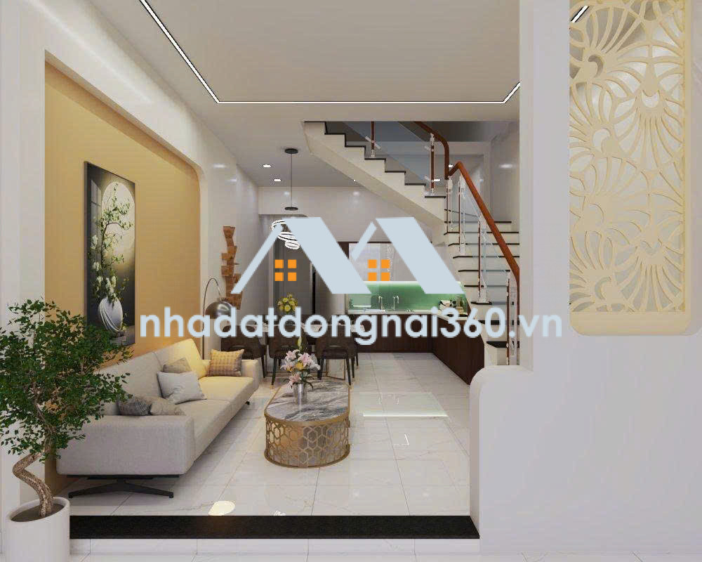 Bán nhà riêng 3PN + 2WC, 73m2, tại Trảng Dài, 3,39 tỷ VND, view đẹp, uy tín