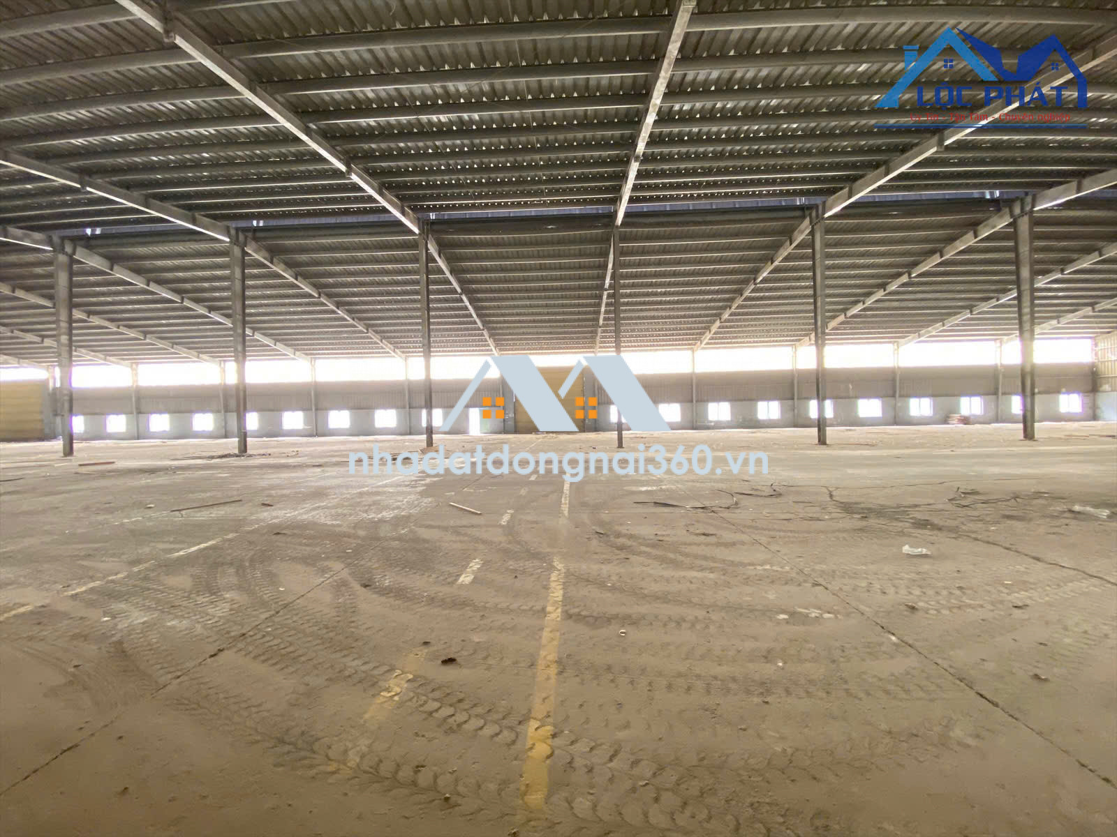 Cho thuê nhà xưởng 9.000m2 giá rẻ chỉ 264 triệu. Trảng Dài-Đồng Nai