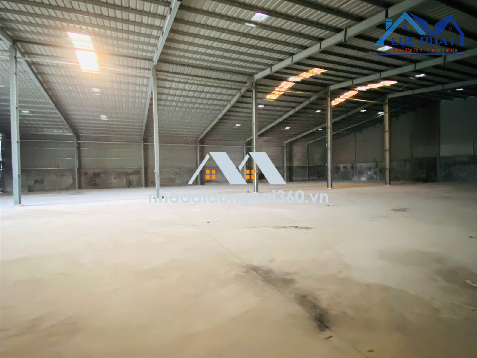 Cho thuê nhà xưởng và đất 5000m2 giá chỉ 60 triệu/tháng. Trảng Dài-Đồng Nai