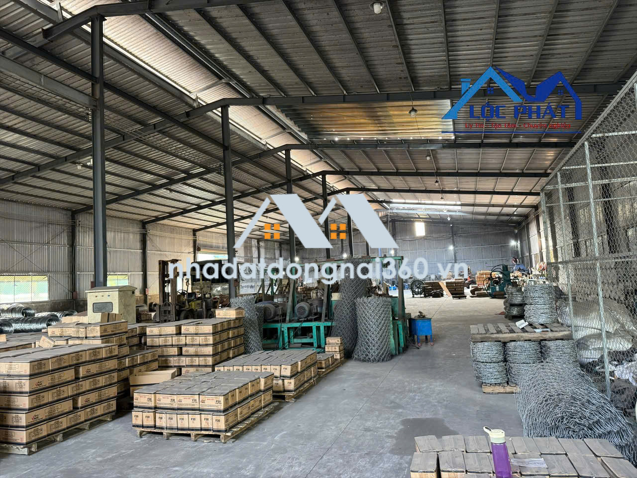 Cho thuê nhà xưởng 1.700m2 giá chỉ 85 triệu. Long Thành-Đồng Nai