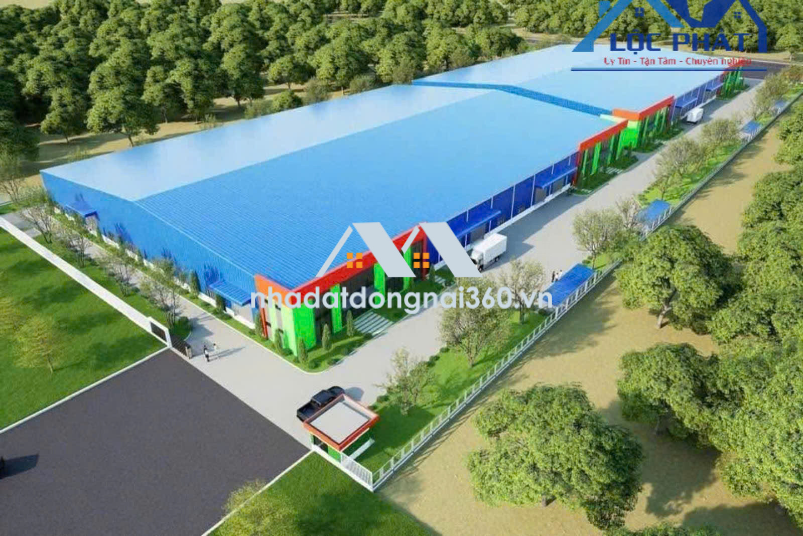 Cho thuê kho, nhà xưởng tại Xã  Thống Nhất, Đồng Nai giá 1 tỷ  300 triệu