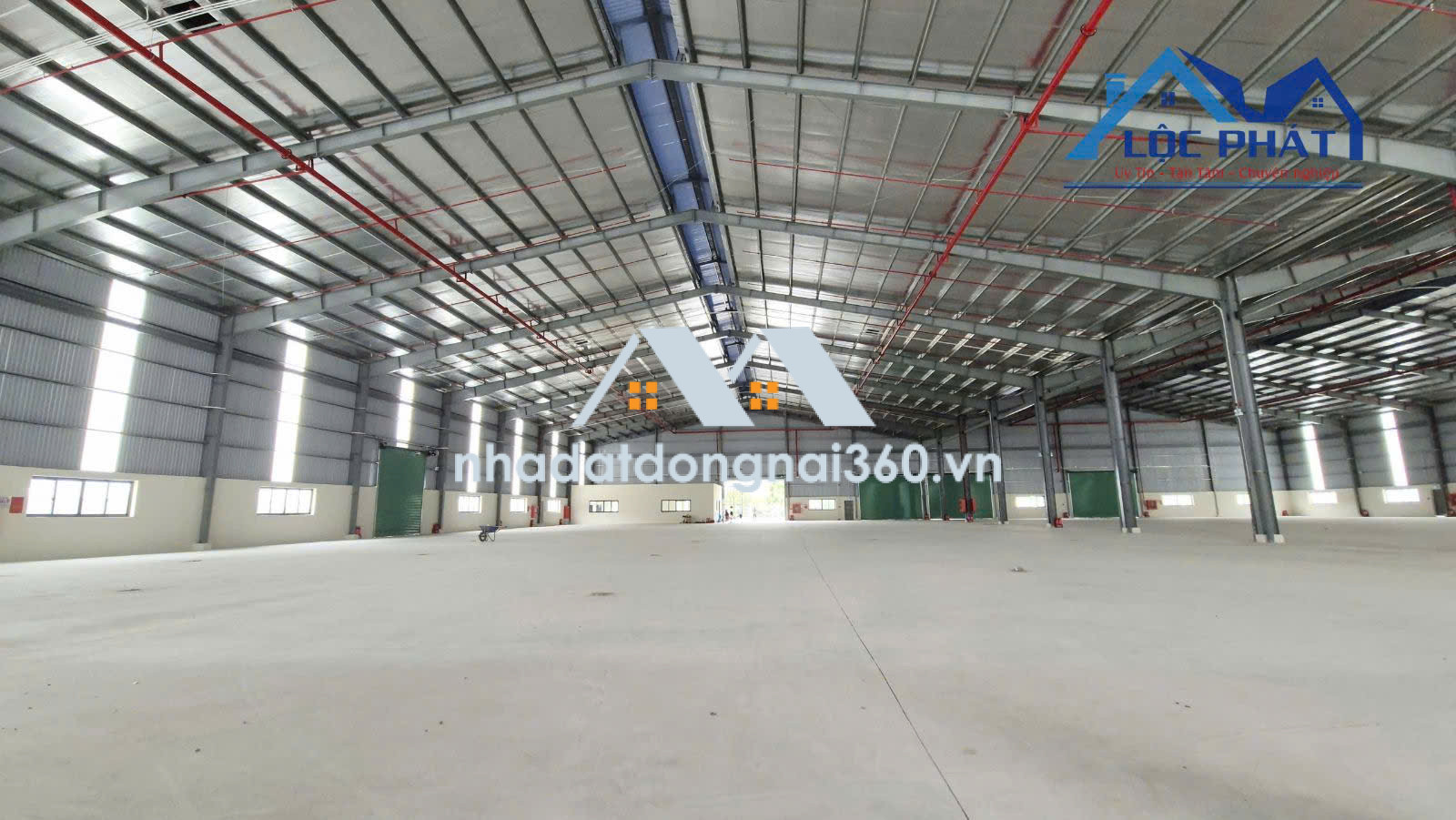 Cho thuê xưởng 7.000m2 mới xây giá chỉ 810 triệu. KCN Long Thành-Đồng Nai