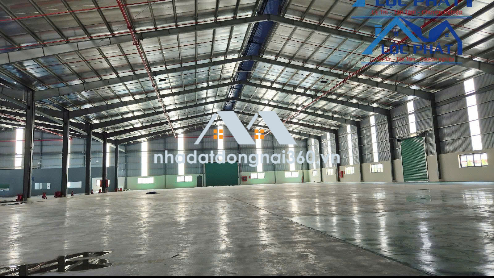 Cho thuê xưởng 7.000m2 mới xây giá chỉ 810 triệu. KCN Long Thành-Đồng Nai