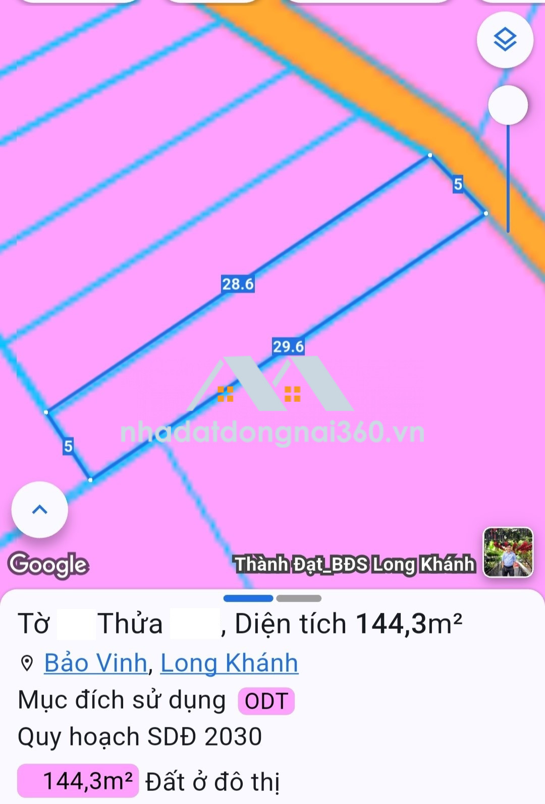 Chỉ 790tr, 5m×30m (Nở Hậu) Ngay Đường Dt772, TP Long Khánh, ĐN