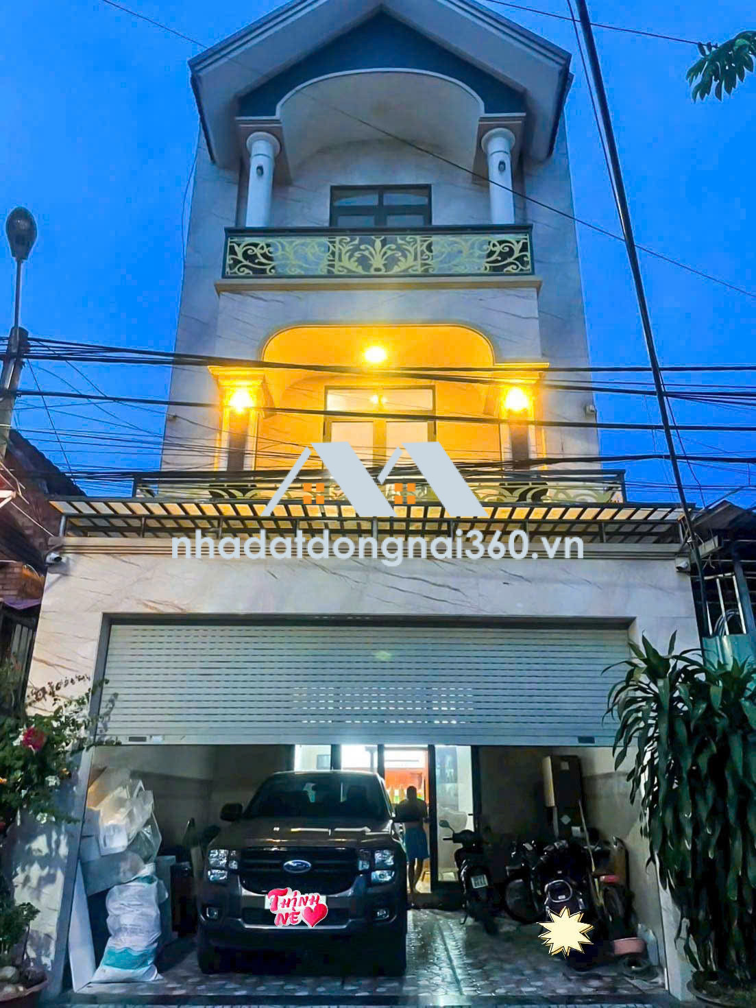 NHÀ ĐẸP LONG HƯNG – 1 TRỆT 2 LẦU – SÂN XE HƠI – GIÁ CHỈ 6,5 TỶ