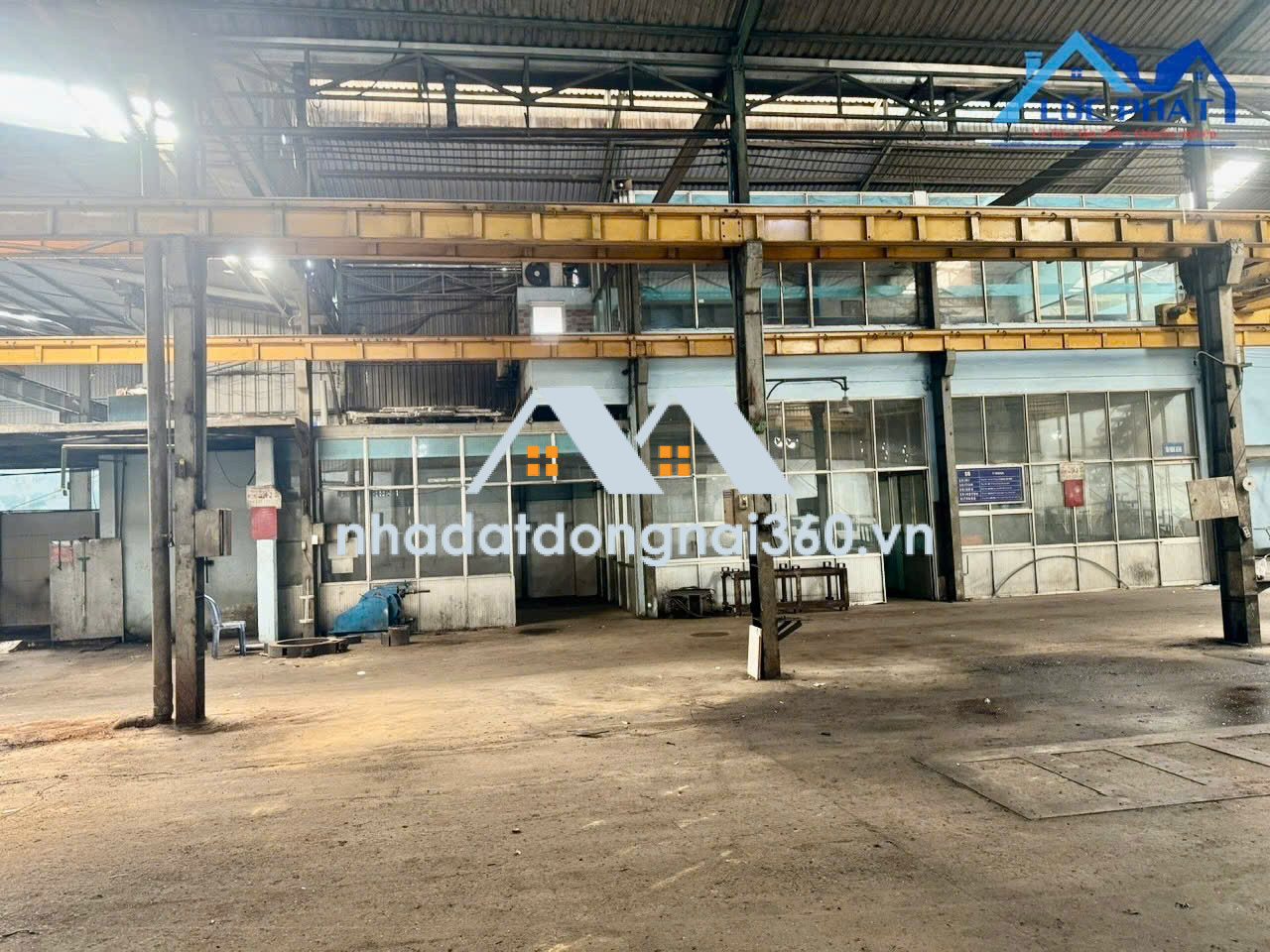Cho thuê xưởng 2.000m2 có cẩu trục giá chỉ 120 triệu. Phước Tân-Biên Hòa-Đồng Nai