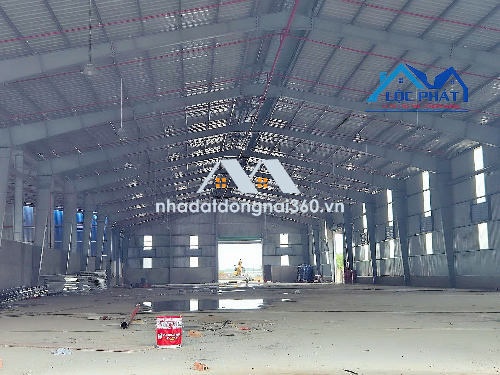 Cho thuê kho Xưởng tại Long Thành Đồng Nai từ 1483m² - 1725m² giá 80 nghìn/m2