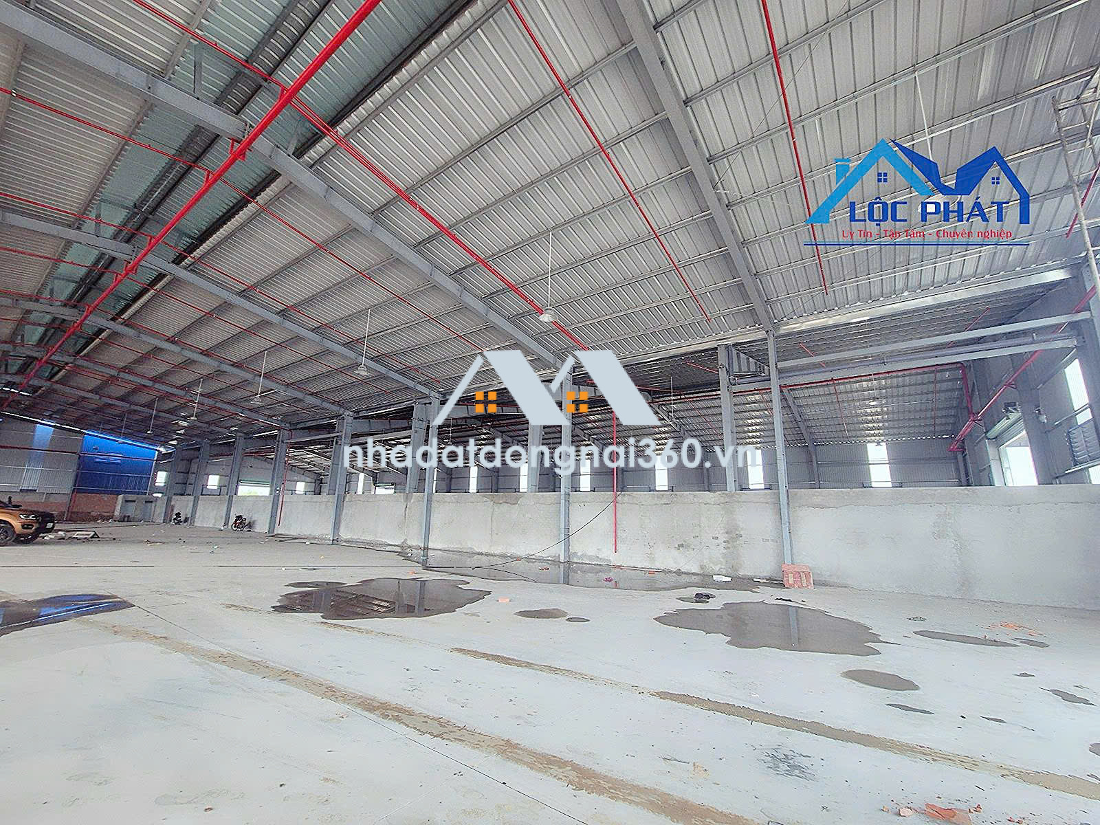 Cho thuê kho Xưởng tại Long Thành Đồng Nai từ 1483m² - 1725m² giá 80 nghìn/m2