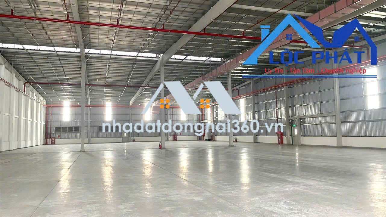 Cho thuê nhà xưởng 3.000m2 giá chỉ 405 triệu. KCN Hố Nai-Trảng Bom-Đồng Nai
