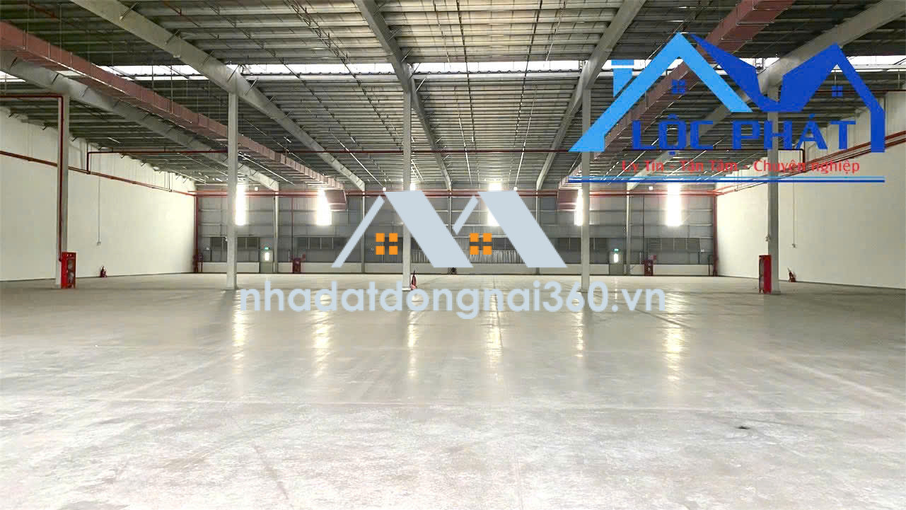 Cho thuê nhà xưởng 3.000m2 giá chỉ 405 triệu. KCN Hố Nai-Trảng Bom-Đồng Nai