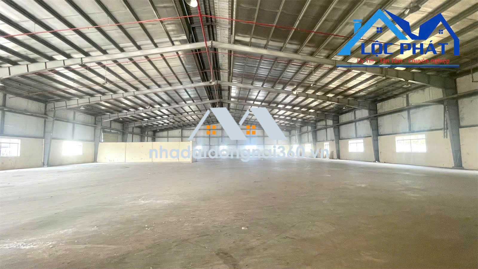 Cho thuê xưởng 2800m2 KCN Long Khánh Đồng Nai 275tr
