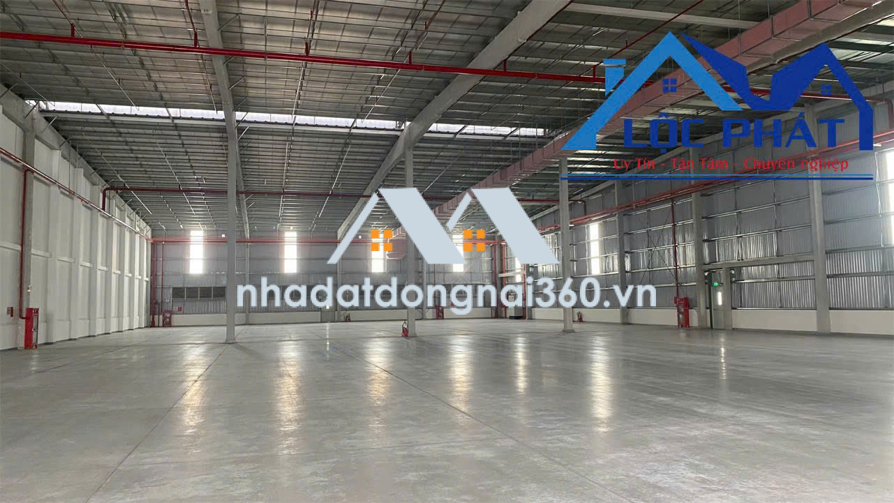 Cho thuê xưởng mới 100000m2 KCN Hố Nai, Đồng Nai