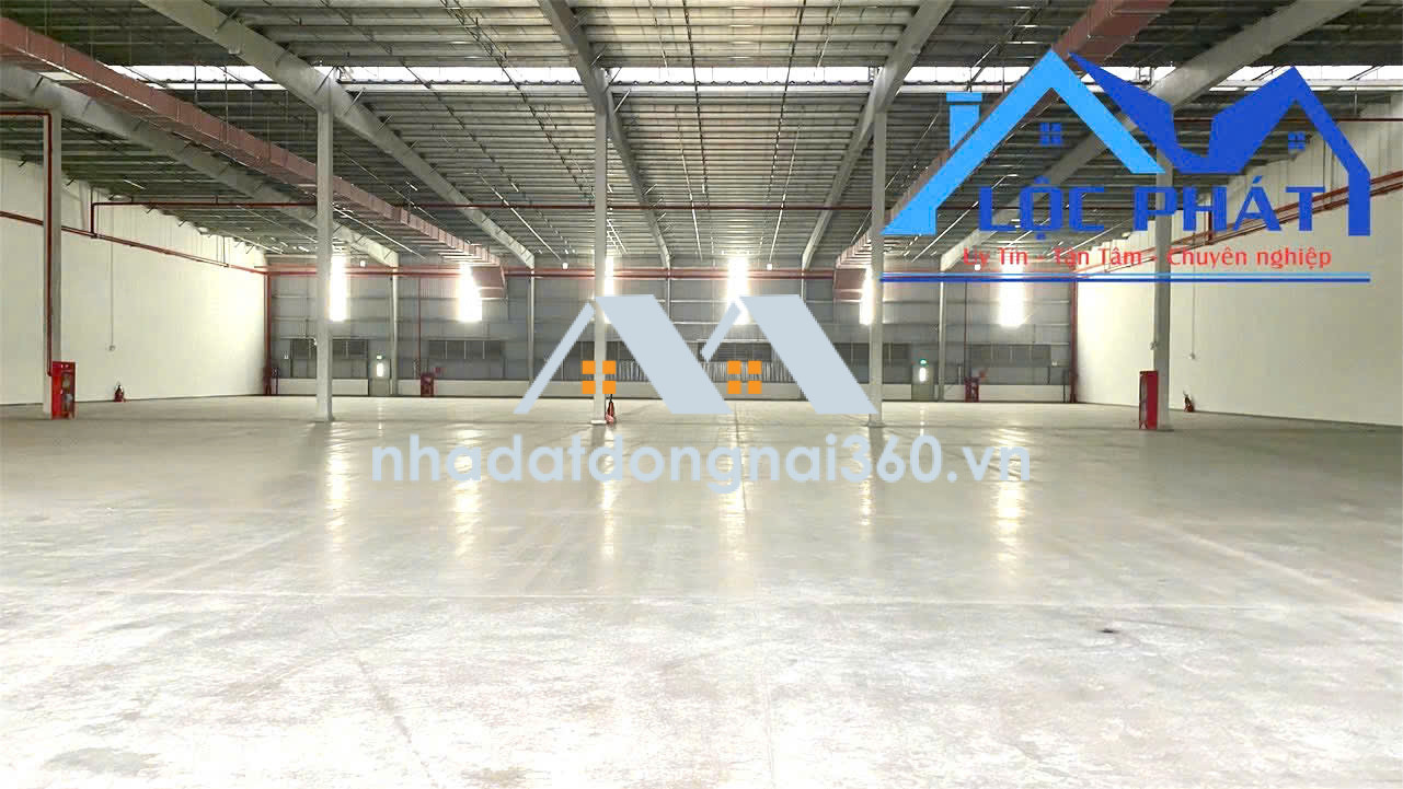 Cho thuê xưởng mới 100000m2 KCN Hố Nai, Đồng Nai