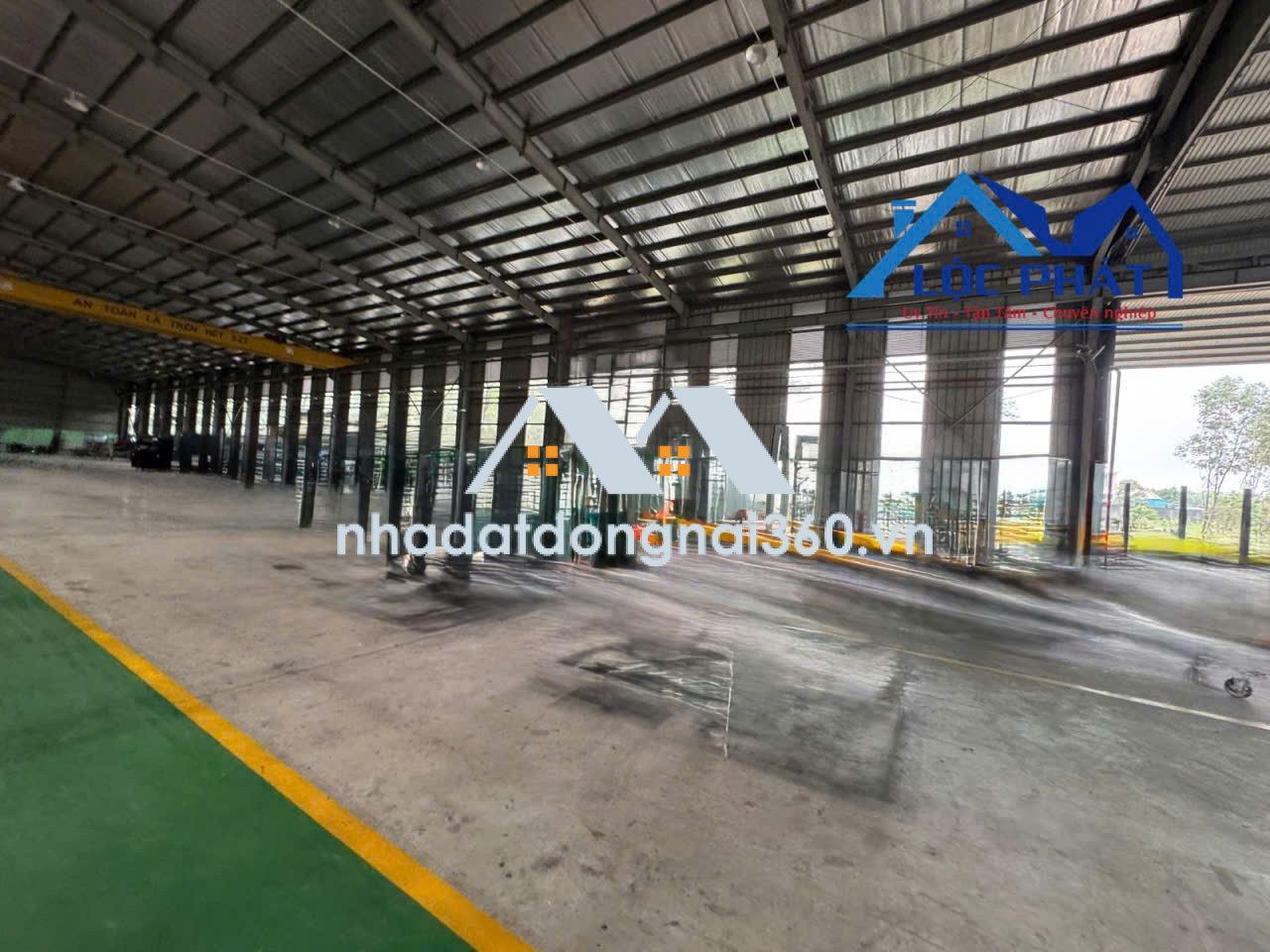 Cho thuê xưởng 4000m2 P Tam Phước, Đồng Nai giá rẻ 3,2US/m2 có PCCC