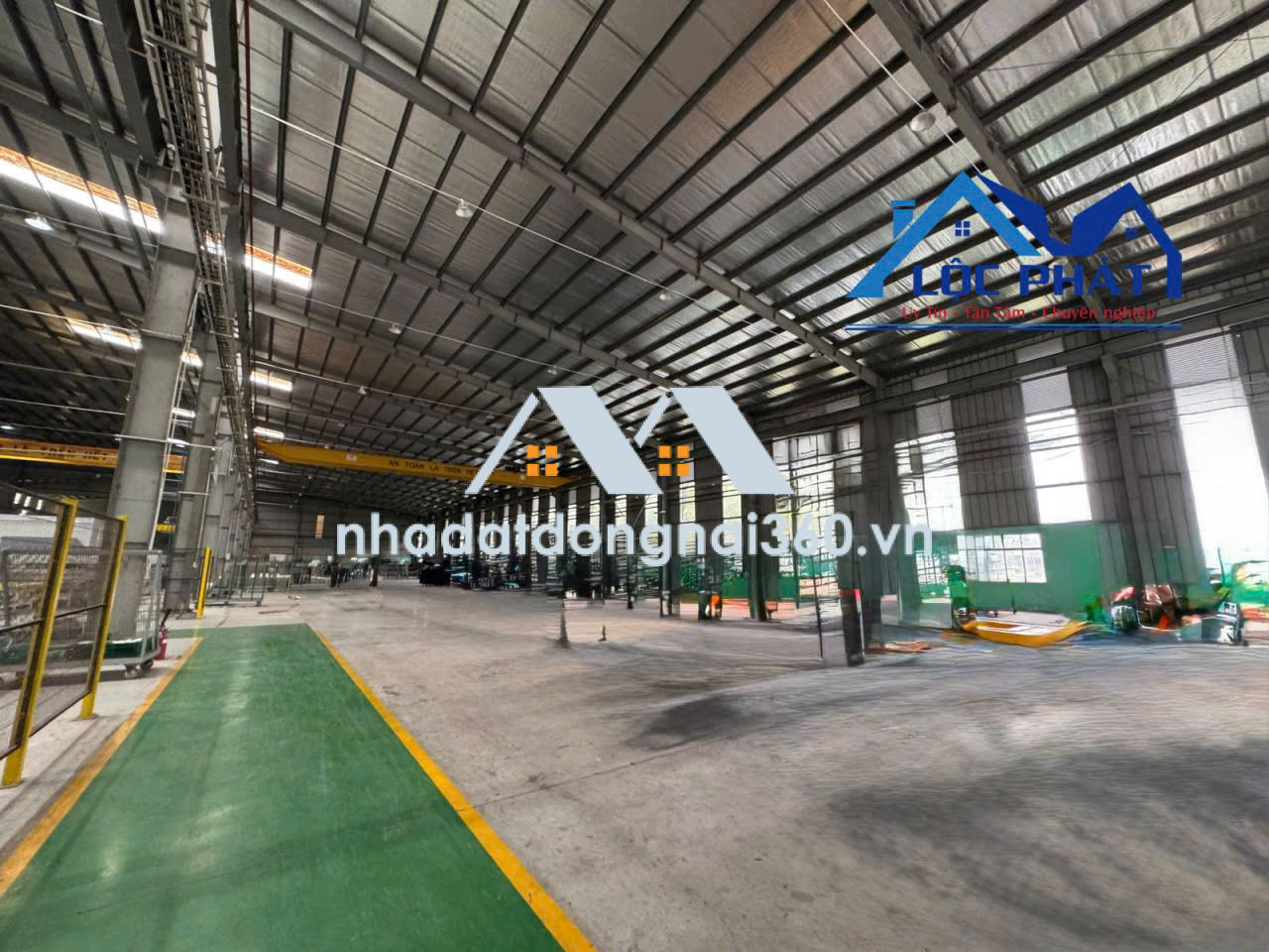 Cho thuê xưởng 4000m2 P Tam Phước, Đồng Nai giá rẻ 3,2US/m2 có PCCC