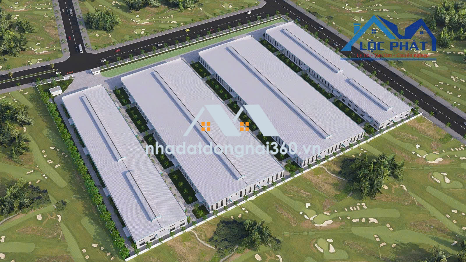 CHO THUÊ NHÀ XƯỞNG KCN LONG THÀNH – QUY MÔ 9.600M² – PHÁP LÝ HOÀN CHỈNH