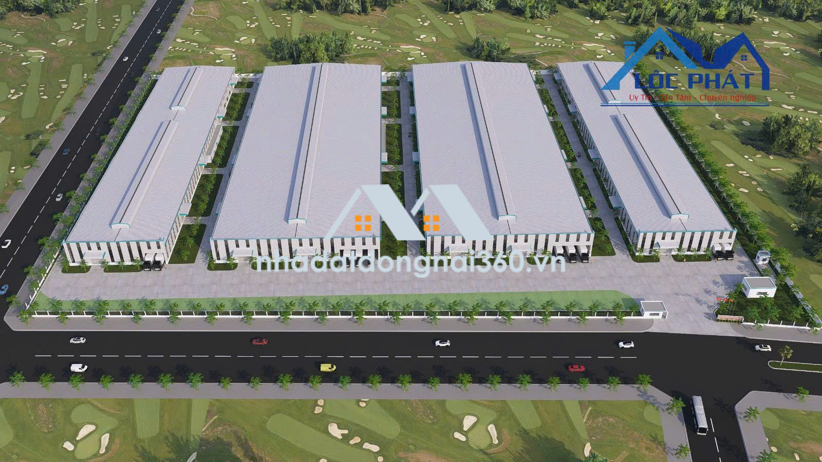 CHO THUÊ NHÀ XƯỞNG KCN LONG THÀNH – QUY MÔ 9.600M² – PHÁP LÝ HOÀN CHỈNH