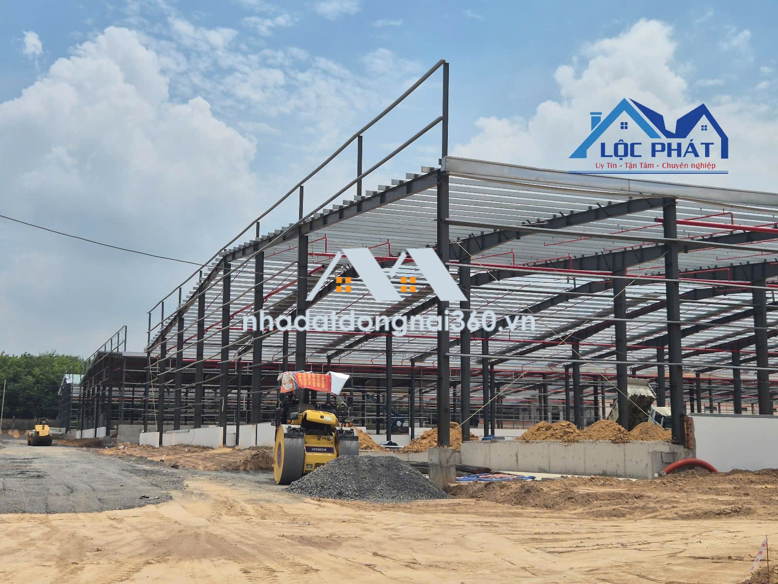 CHO THUÊ NHÀ XƯỞNG KCN LONG THÀNH – QUY MÔ 9.600M² – PHÁP LÝ HOÀN CHỈNH