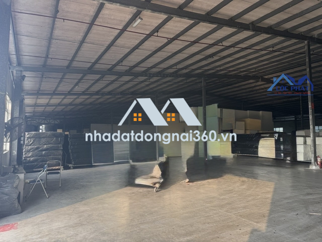 Cho thuê xưởng 1.500m2 giá chỉ 90 triệu/tháng. KCN Biên Hòa-TP Đồng Nai