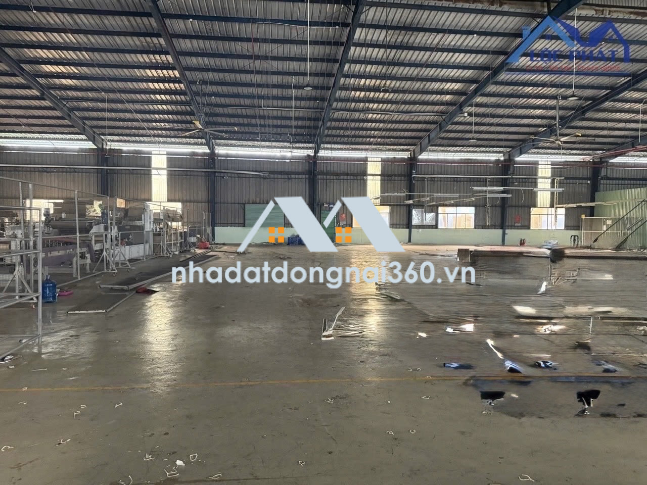 Cho thuê nhà xưởng 1.500m2 giá chỉ 90 triệu. KCN Biên Hòa-TP Đồng Nai