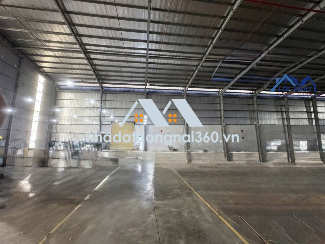 Cho thuê nhà xưởng 1.500m2 giá chỉ 90 triệu. KCN Biên Hòa-TP Đồng Nai