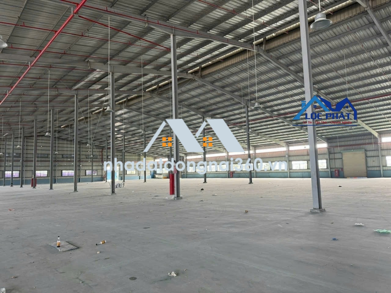 Cho thuê nhà xưởng 8.700m2 giá chỉ 600 triệu. KCN Nhơn Trạch-TP Đồng Nai