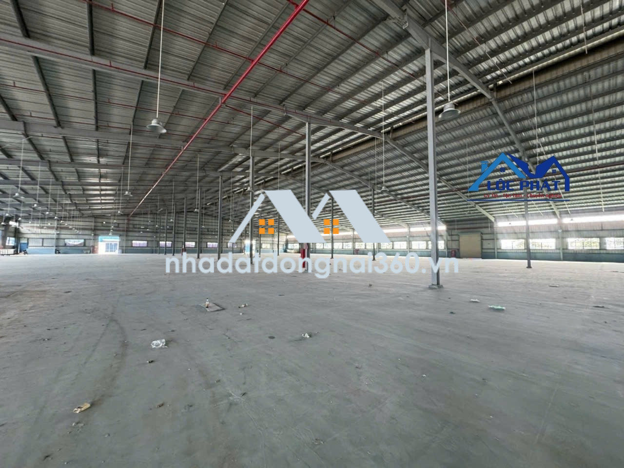 Cho thuê nhà xưởng 8.700m2 giá chỉ 600 triệu. KCN Nhơn Trạch-TP Đồng Nai