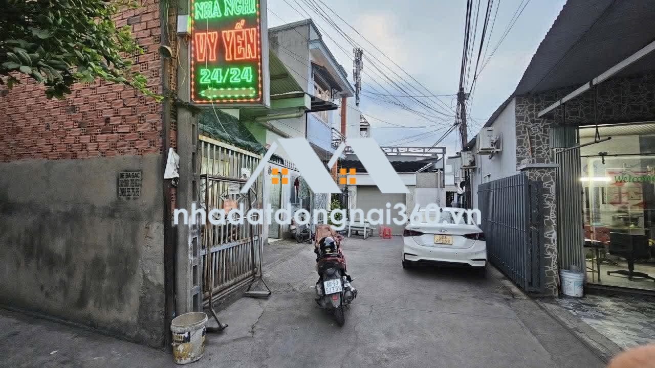 NGỘP BANK – DÃY TRỌ 16 PHÒNG AN HẢO, TRẤN BIÊN, BIÊN HÒA – 288M² – GIÁ 8 TỶ