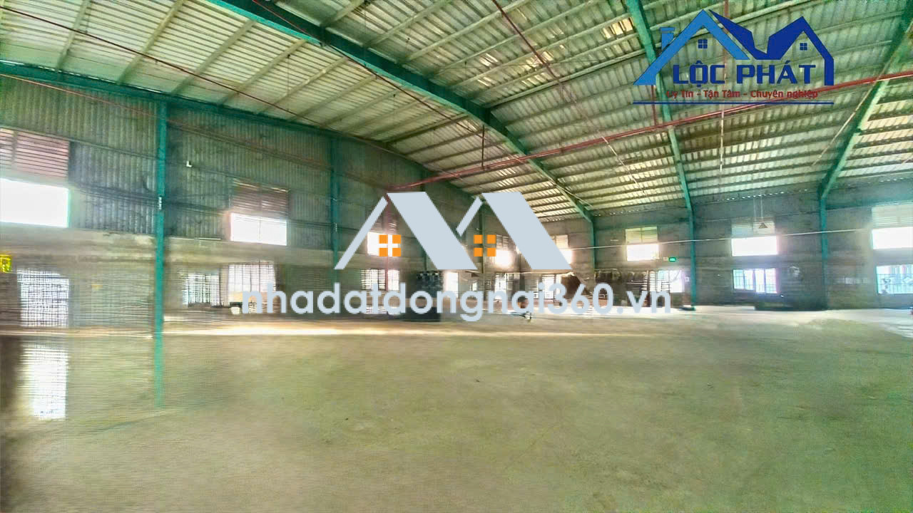 Cho thuê nhà xưởng 6.000m2 giá chỉ 300 triệu. Long Thành-Đồng Nai