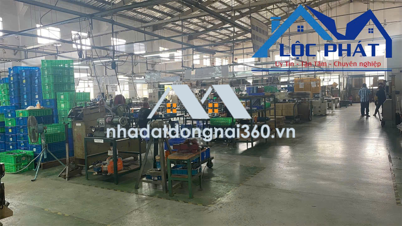 Bán nhà xưởng 5.000m2 giá chỉ 29 tỷ. KCN Trảng Bom-TP Đồng Nai