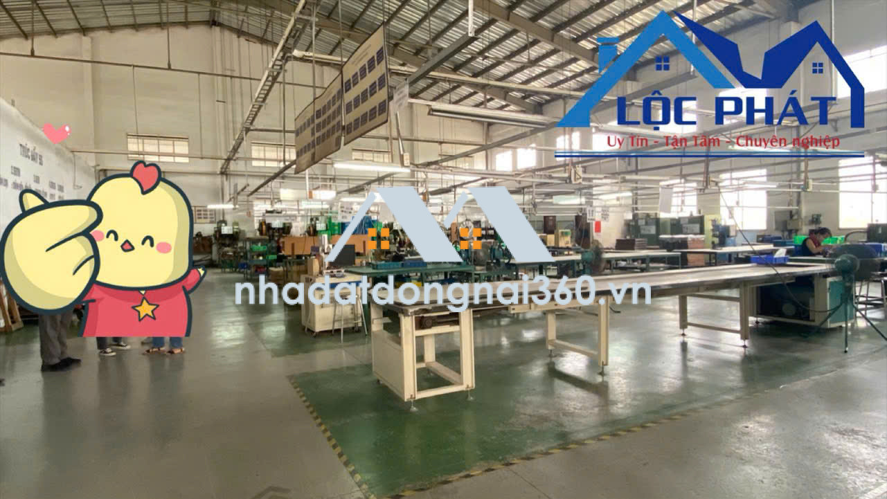 Bán nhà xưởng 5.000m2 giá chỉ 29 tỷ. KCN Trảng Bom-TP Đồng Nai