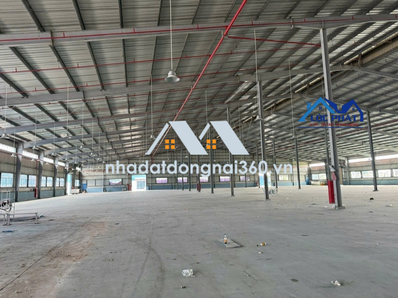 Cho thuê xưởng kcn Nhơn Trạch 6.630 m2 chỉ 3,5 usd/m2