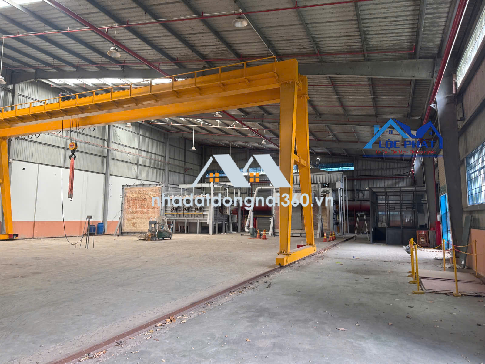 Cho thuê xưởng 1.200m2 giá chỉ 110 triệu. KCN Nhơn Trạch- Đồng Nai