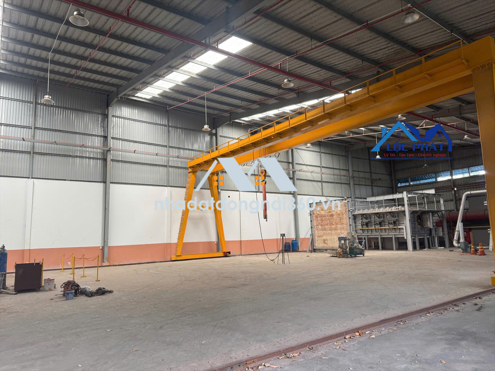 Cho thuê xưởng 1.200m2 giá chỉ 110 triệu. KCN Nhơn Trạch- Đồng Nai