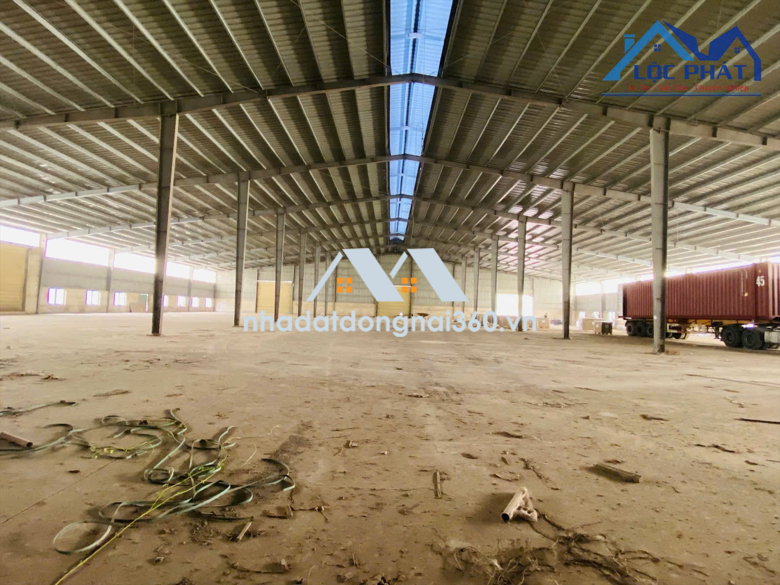 Cho thuê kho xưởng 6.000m²  Trảng Dài, Đồng Nai giá 50k/m2
